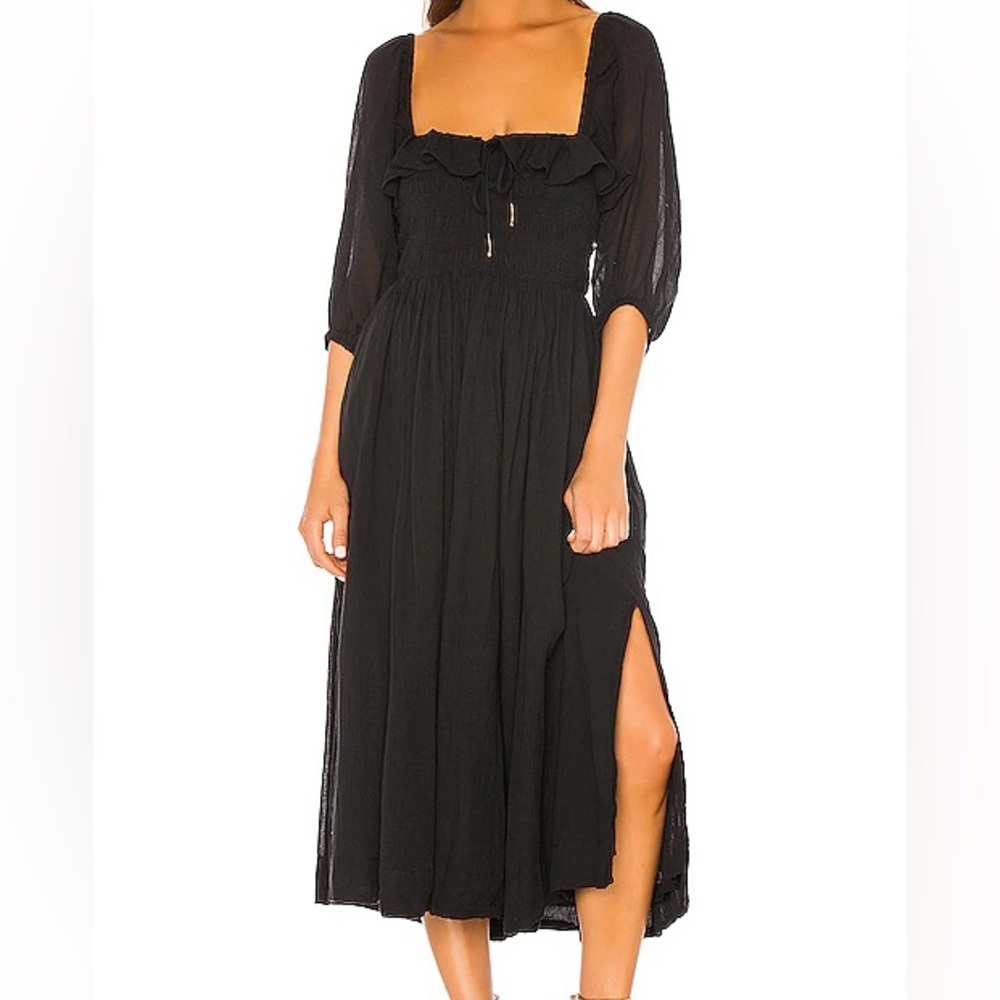 Free People Black Oasis Dress in XS